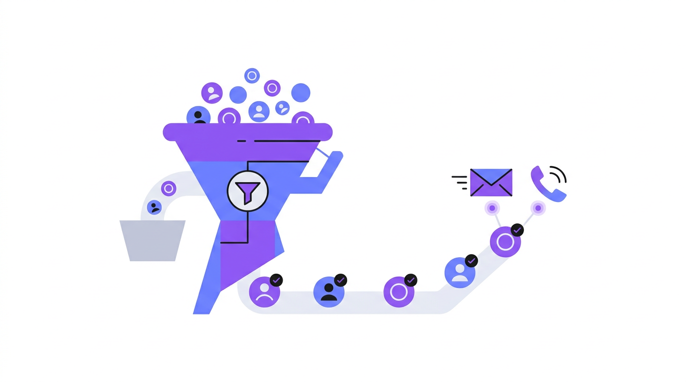 6. Enrich email and phone data only after qualification